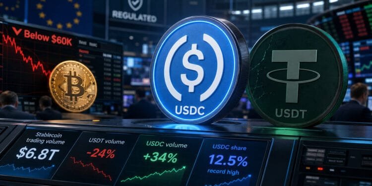 Bitcoin’s 14% Q2 drop got here as stablecoin market contracts for first time since 2023