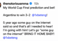 Former UFC Champion Conor McGregor Dangers $100K on Viral 3-2 World Cup Prophecy With a $3.6M Payday